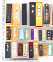 T740 書道具 古墨 書道 中国書画墨 中国墨 8セット(書)｜売買